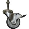 Plastica Braked 3in Castor - Type 2