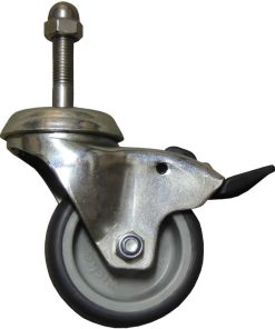 Plastica Braked 3in Castor - Type 2