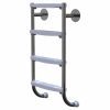 Plastica Undercover Stainless Steel Ladder with 4 ABS Treads