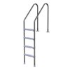 Plastica 43mm 1.7in 4 Tread Decking Ladder in 316 Stainless Steel
