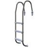38mm Slimline Stainless Steel Ladder with 3 ABS Treads