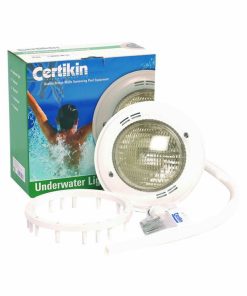 Certikin White LED Light Niche for Concrete with Conduit