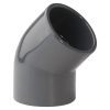 3in Grey PVC 45 Deg Elbow P P 15 Bar