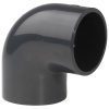 2in Grey PVC 90 Deg Elbow P P 15 Bar