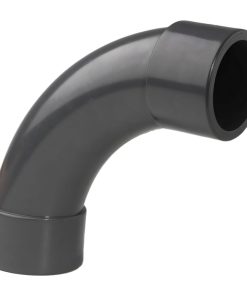 0.75in Grey PVC 90 Deg Bend P P 15 Bar