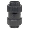 1.5in Grey PVC  Double Union Check Valve