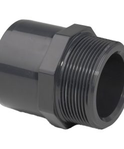1in Grey PVC Adaptor MP MT 9 bar