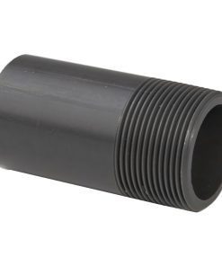 0.5in Grey PVC Barrel Nipple P T