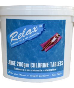 Plastica 5kg 200g Relax Chlorine Tablets