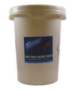 Plastica 1 x 20kg Relax 200g Chlorine Tabs