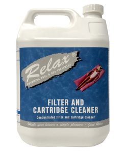 Plastica 20L (4x5L) Relax Hot tub Filter Cartridge Cleaner 20 Litres