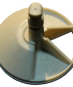 Plastica Rotor 2" Valve Mounted in Gasket