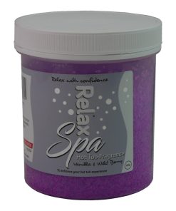 Plastica 4 x 500g Relax Spa Vanilla and Wild Berry Fragrance