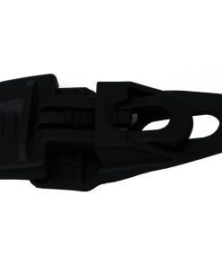 Plastica Pack of 10 Black Slidelock Clips