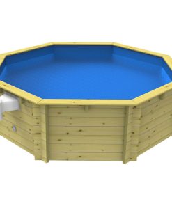 Plastica 10ft Wooden Fun Pool with Upgrade Kit no liner
