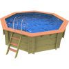 Plastica Knightsbridge Wooden Pool Package with Argonaut/Endurance Filtration & 12.5kW Heatseeker Heat Pump