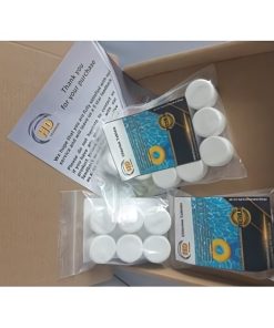 (18 Tablets) Multifunction Chlorine Tablets Swimming Pool Hot Tub Spa