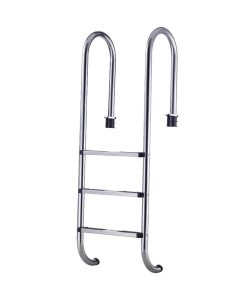 Deep Blue Pro Slimline Pool ladder. 4 Tread. High quality safe Stainless steel
