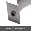 Deep Blue Pro Stainless Steel Pool Waterfall Circinus 400x200mm, 316 Steel
