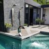 Deep Blue Pro Stainless Steel Pool Waterfall Corvus 700x400mm, 304 Steel