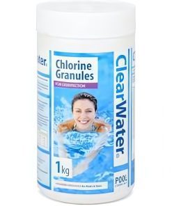Bestway clear water 1kg chlorine granules spa & pool chemicals