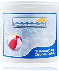200g Stabilised Chlorine Tablets - Swimming Pool Chemicals - 5kg