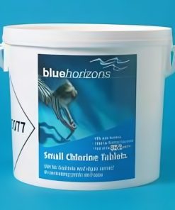 20g Small Blue Horizons Chlorine Tablets 5kg Bucket, Pool,spa,hot Tub Chemicals