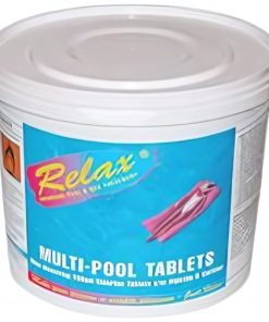 Relax 5Kg Multi-Chlorine Tablets Large 200g Swimming Pool Sanitiser
