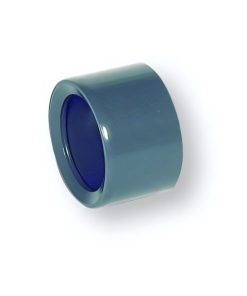 Certikin Grey PVC Reducing Bush Plain x BSP female thread GP112100RBT | Size 1½ inch x 1 inch