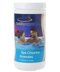 Gold Horizons - Spa Chlorine Granules 1 X 1kg rapid quick dissolving