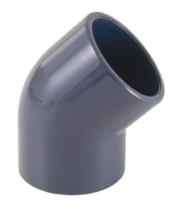 Certikin SPX02045 | Size 20 Grey PVC Pipe & Fittings - Metric > PVC elbow 45Âº solvent socket