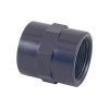 Certikin SPX040114FA | Size 40 x 1¼ inch Grey PVC Pipe & Fittings - Metric > Grey Adaptor Socket