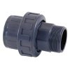 Certikin SPX040114UAM | Size 40 x 1¼ inch Grey PVC Pipe & Fittings - Metric > Grey Union