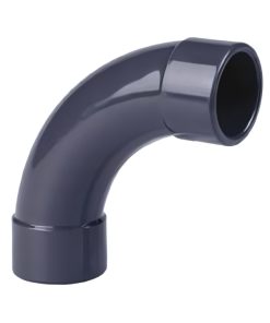 Certikin SPX04090S | Size 40 Grey PVC Pipe & Fittings - Metric > Grey 90 degree Bend