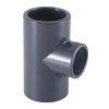 Certikin SPX050100RTT | Size 50 x 1 inch Grey PVC Pipe & Fittings - Metric > Grey 90 degree Reducing Tee