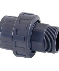 Certikin SPX050112UAM | Size 50 x 1½ inch Grey PVC Pipe & Fittings - Metric > Grey Union