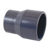 Certikin SPX063032CRS | Size 63 - 50 x 32 Grey PVC Pipe & Fittings - Metric > PVC conical reducing socket solvent socket