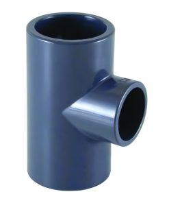 Certikin SPX140110RT | Size 140 x 110 Grey PVC Pipe & Fittings - Metric > Grey 90 degree Reducing Tee