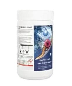 BLUE SPARKLE 1 Kg Chlorine 4-in-1 Dispenser Multifunction Tablets Stabiliser, Algaecide and Clarifier for Hot Tubs & Pools