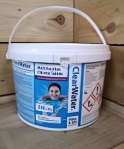 250 x 20g (5kg) Clearwater CH0041 4-in-1 Chlorine Tablets for Pools and Hot Tubs