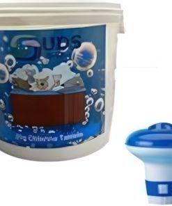 SUDS-ONLINE 5kg Chlorine Tablets 20g Hot Tub Spa Tubs + Dispenser