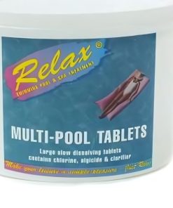 Relax 2Kg Multi Pool 3 In 1 Swimming Pool 200g Chlorine Tablets Size: Large Green DiscountLeisur2935