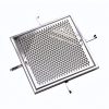 Certikin 300 X 300 3.0Mm Standard Stainless Steel Main Drain Frame & Grille (CK3612M)