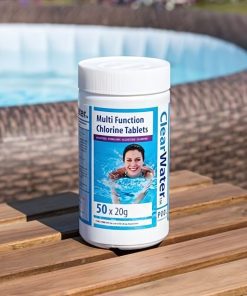 Clearwater Mini Multifunction Chlorine Tablets, 50 x 20g