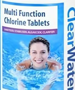 50 x 20g (1kg) Clearwater CH0019 4-in-1 Chlorine Tablets for Pools and Hot Tubs