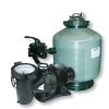Certikin 24” Top Mount Filter, Valve, Sand And 0.75Hp Euroswim 1 Ph Pump (14M³/Hr @ 10 M Head) (ZZFVS24TEUP071)