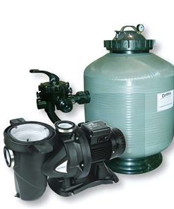 Certikin 28” Top Mount Filter, Valve, Sand And 1Hp Euroswim 1 Ph Pump (18M³/Hr @ 10 M Head) (ZZFVS30TEUP101)
