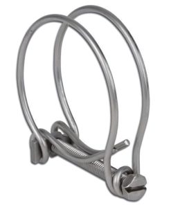 Certikin 20Mm/0.75” Double Wire Clip - Pack Of 10 (FPDW20/10)