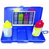 Deep Blue Pro 3-Way Water Test Kit (CL, PH, BR) for Comprehensive Analysis