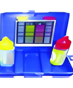 Deep Blue Pro 3-Way Water Test Kit (CL, PH, BR) for Comprehensive Analysis